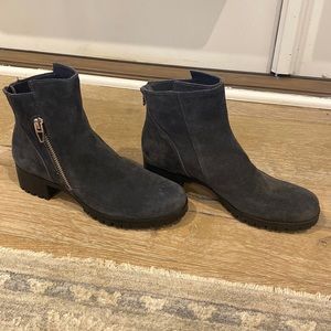 Dolce Vita size 8.5 charcoal suede boot new